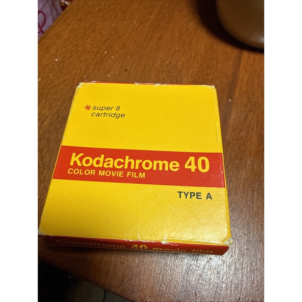 KODAK Kodachrome 40 Color Movie Film Type A Super 8 Cartridge 50ft 1986 -Sealed